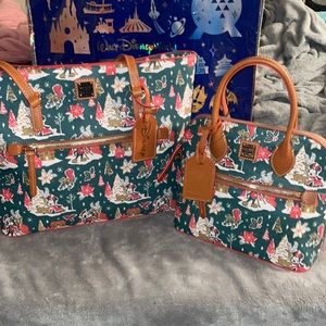 Dooney & Burke Disney Christmas tote and cross body